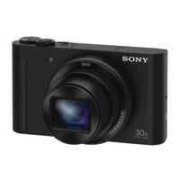 Sony Cyber-Shot DSC-WX500 User Manual