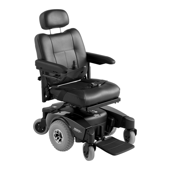 Invacare Pronto M61 User Manual