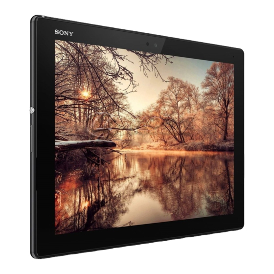 SONY XPERIA Z4 SGP771 USER MANUAL Pdf Download | ManualsLib