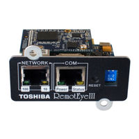 Toshiba RemotEye III User Manual