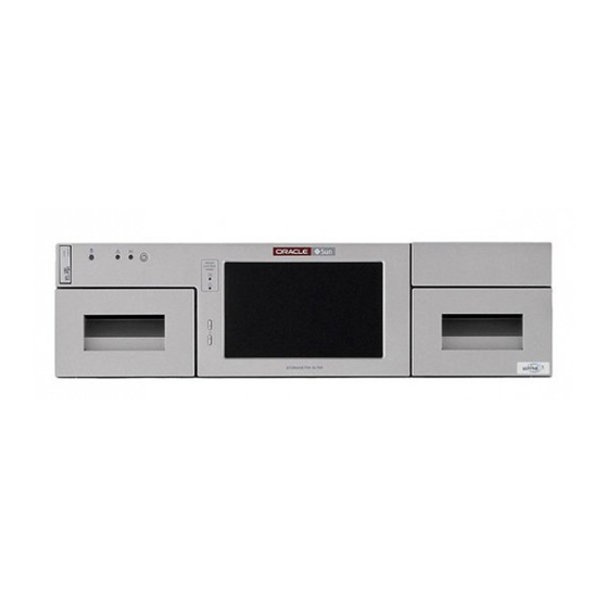 ORACLE STORAGETEK SL150 USER MANUAL Pdf Download ManualsLib