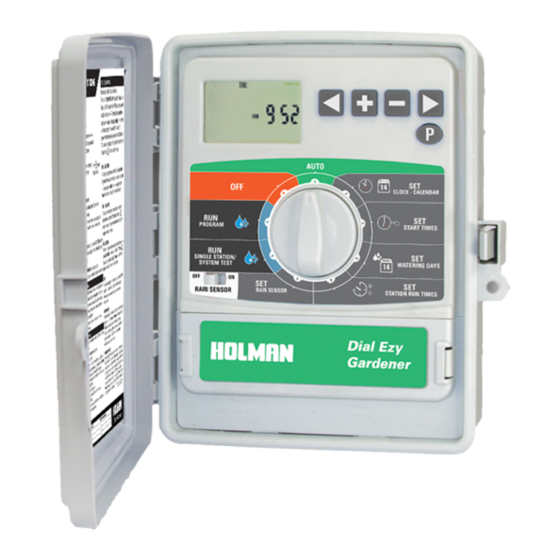 HOLMAN DIAL EZY GARDENER INSTRUCTION MANUAL Pdf Download ManualsLib