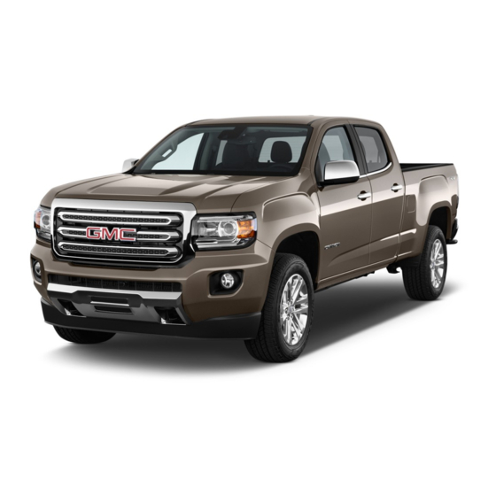 GMC 2017 CANYON OWNER'S MANUAL Pdf Download ManualsLib