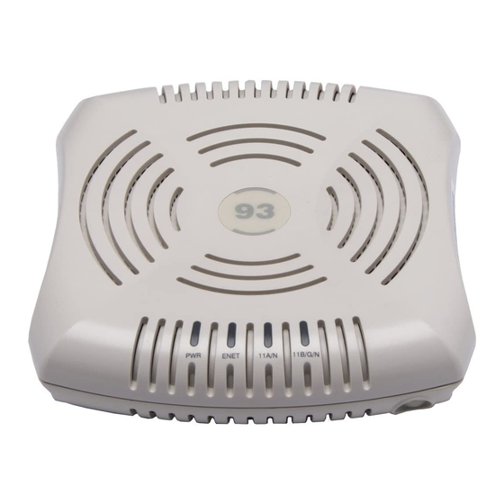 Aruba Networks AP-93 Installation Manual