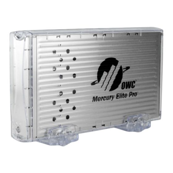 OWC Mercury Elite Pro Owner's Manual