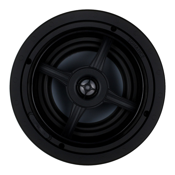 Sonance VP89R Instruction Manual