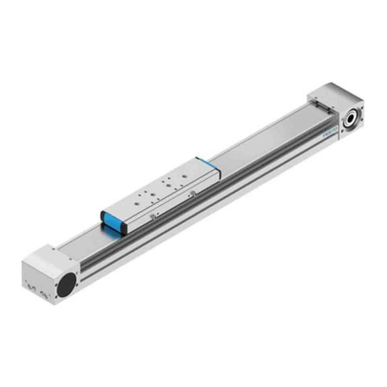 Festo ELGA-TB Instructions & Operating