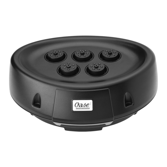 Oase WATER STARLET Operating Instructions Manual