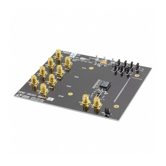 Linear Technology DC1884A Series Demo Manual