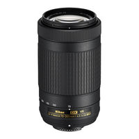 Nikon AF-P DX NIKKOR 70-300mm f/4.5-6.3G ED User Manual