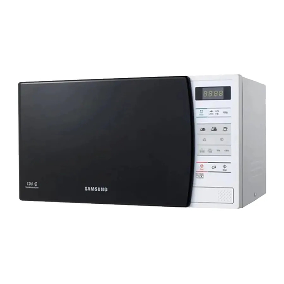Samsung ME731K Owner's Instructions & Cooking Manual