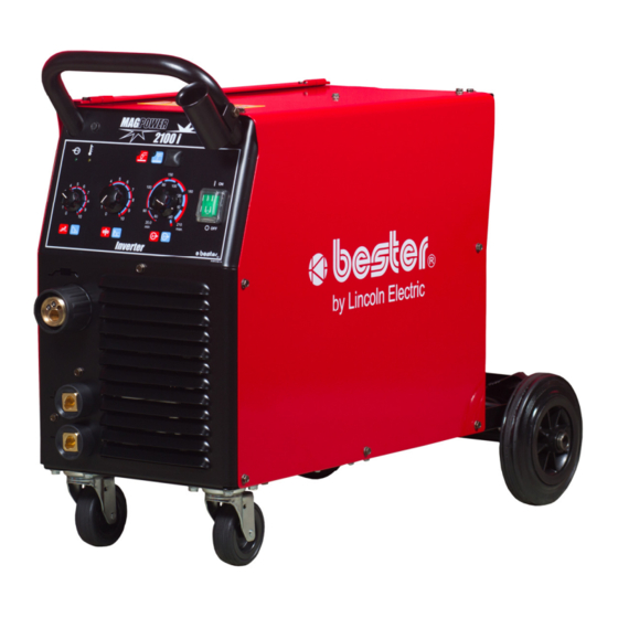 bester MAGPOWER 2100 i Operator's Manual