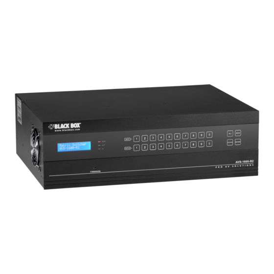 AV-Box FMX16 User Manual