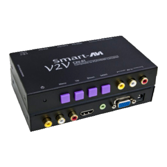 SMART-AVI V2V-C2V-01S Installation Manual