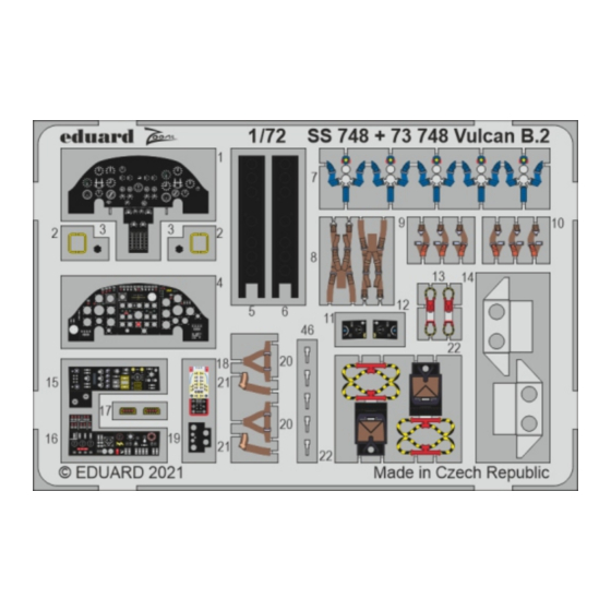 Eduard Vulcan B.2 Manual