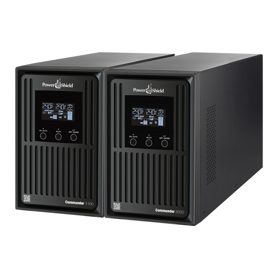 PowerShield Commander 1100 User Manual