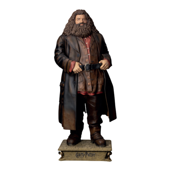 Muckle Mannequins Wizarding World Harry Potter Rubeus Hagrid Manual