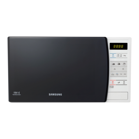 Samsung ME731K Owner's Instructions And Cooking Manual