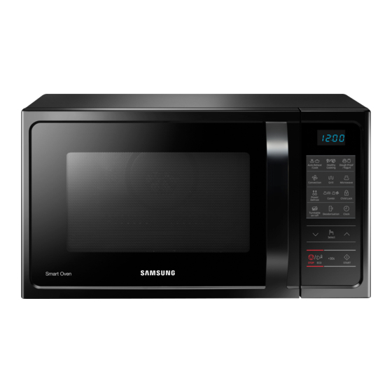 Samsung MC28H5013 Series Instructions & Cooking Manual