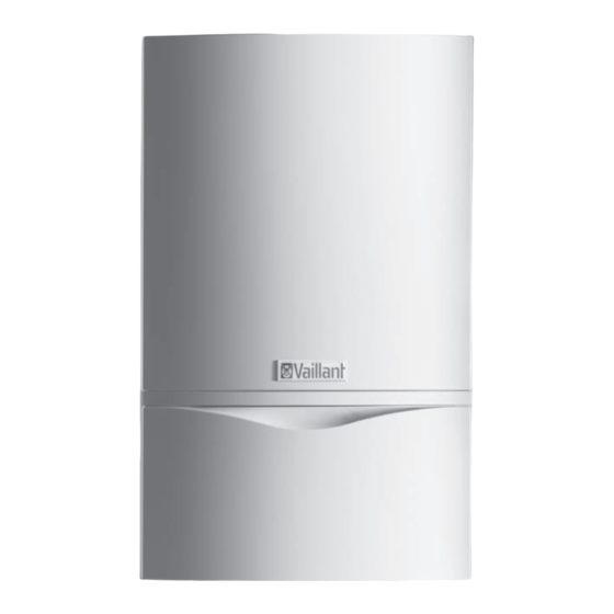 Vaillant ecoTEC plus VU Series Installation And Maintenance Instructions Manual