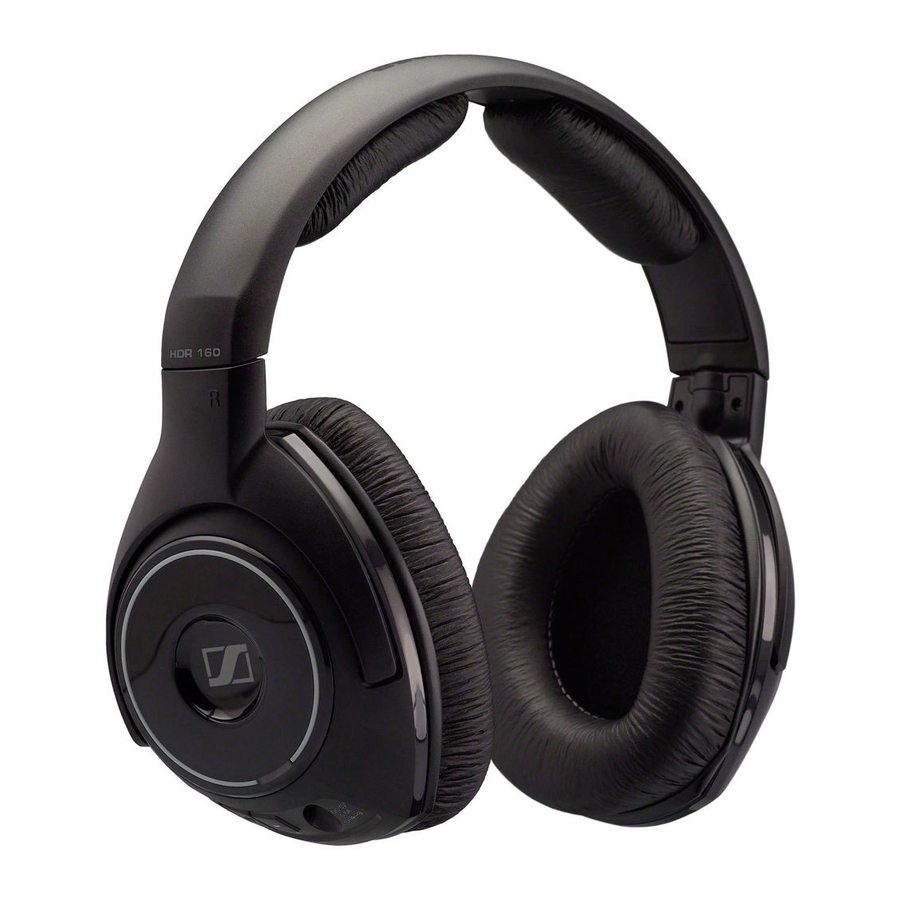 Sennheiser HDR HDR160 Specification
