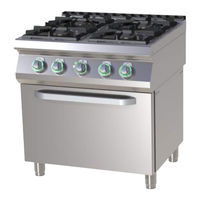 RM Gastro SPBT-7120-21 GE Instructions For Installation And Use Manual
