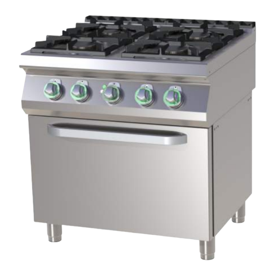 RM Gastro SPBT-780-21 GE Instructions For Installation And Use Manual