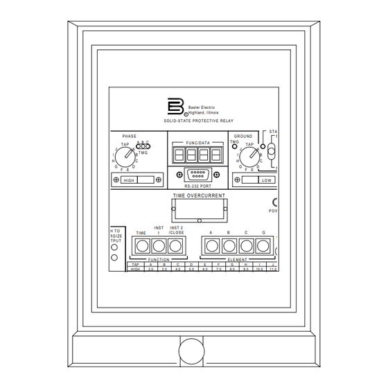 Basler BE1-51C Instruction Manual