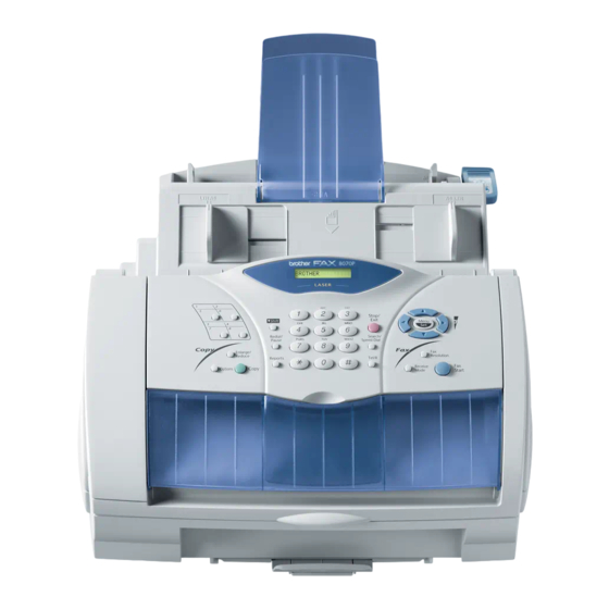 Brother FAX-8070P User Manual
