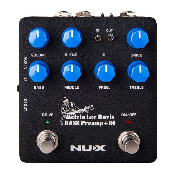 nux NBP-5 Owner's Manual