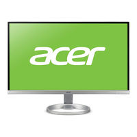 Acer R270 User Manual