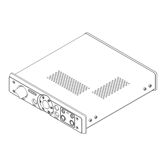 Chord Electronics Alto Manuals