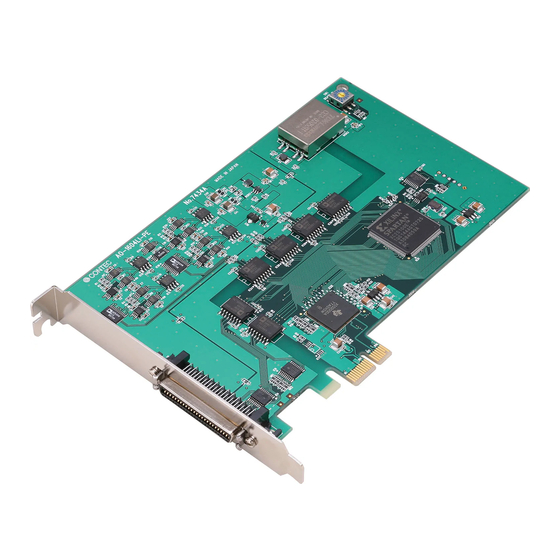 Contec AIO-160802LI-PE User Manual