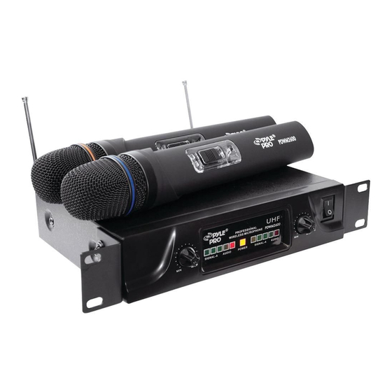 Pyle PDWM2600 Operation Manual