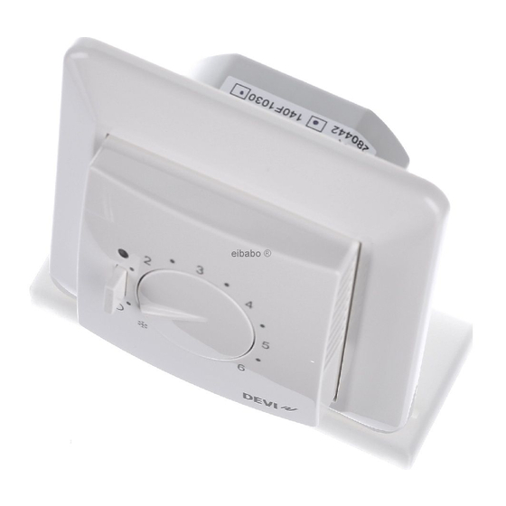 DEVI devireg 530 Installation Manual