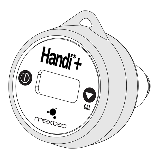 Maxtec Handi+ R218P12 Operating Manual And Instructions