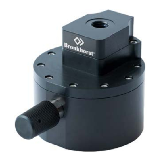 BRONKHORST FLOW-CONTROL Series Instruction Manual