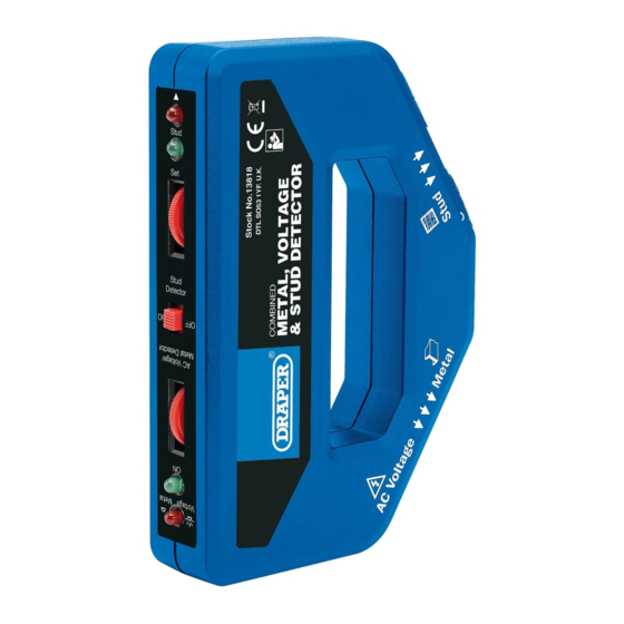 Draper 13818-501G Original Instructions Manual