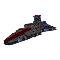 LIGHT MY BRICKS LEGO STAR WARS VENATOR-CLASS REPUBLIC ATTACK CRUISER Installation Manual