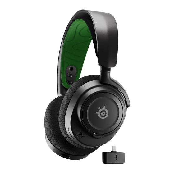 SteelSeries ARCTIS NOVA 7X WIRELESS Product Information Manual