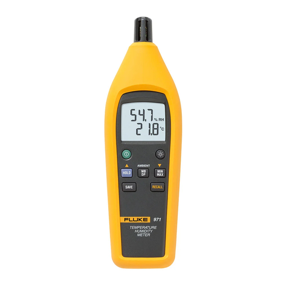 Fluke 971 Specifications