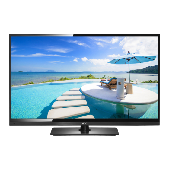 AOC LE32D3140 Start Manual