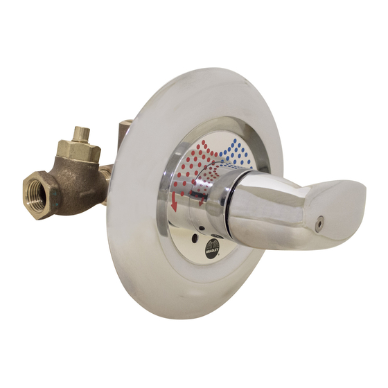 Bradley Equa-Flo Pressure Balancing Valve Operation And Service Manual