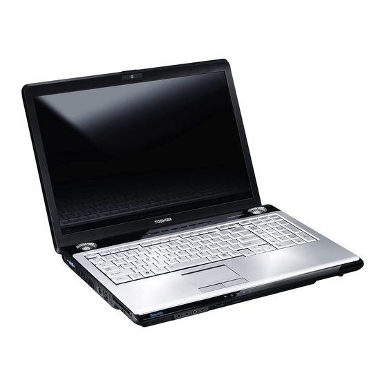 Toshiba P205-S6237 User Manual