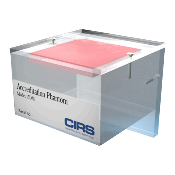 Cirs 015DM User Manual