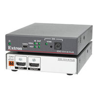 Extron electronics DA4 HD 4K PLUS User Manual