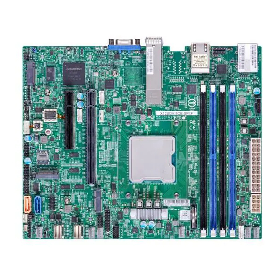 Supermicro X12SDV-4C-SP6F User Manual