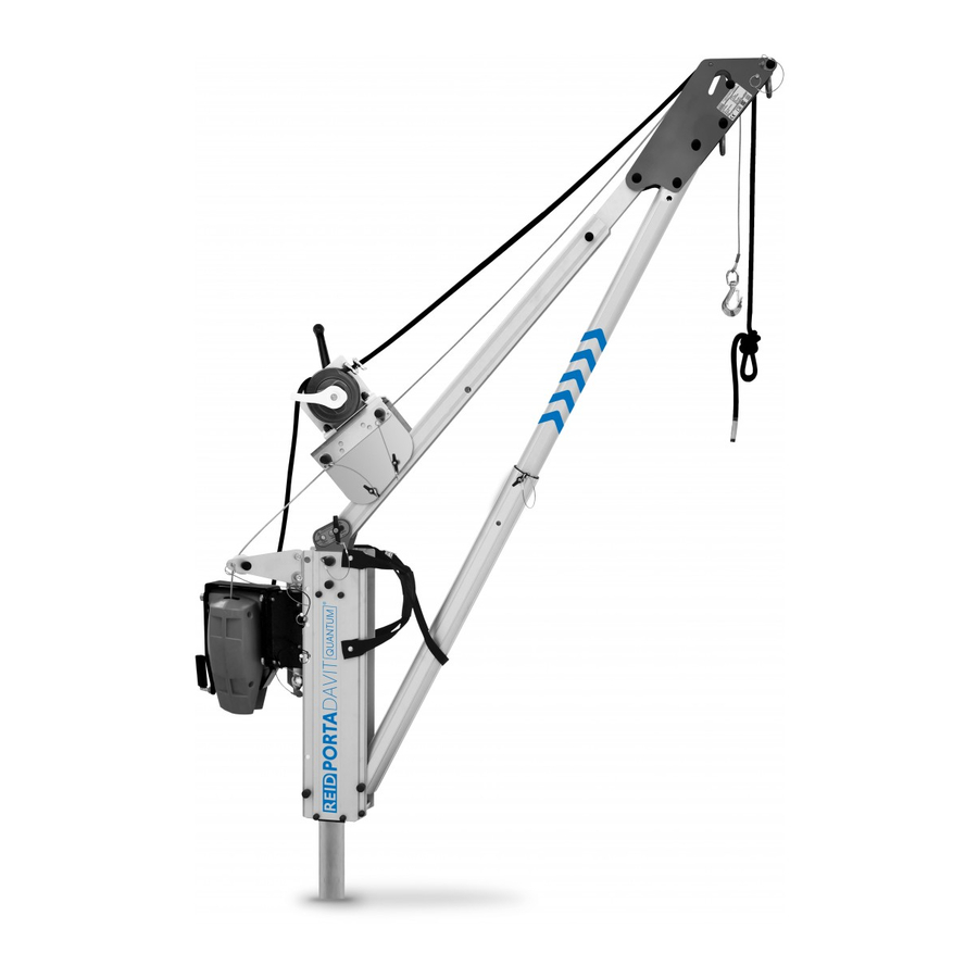 REID LIFTING PORTADAVIT QUANTUM Assembly & Operation Manual