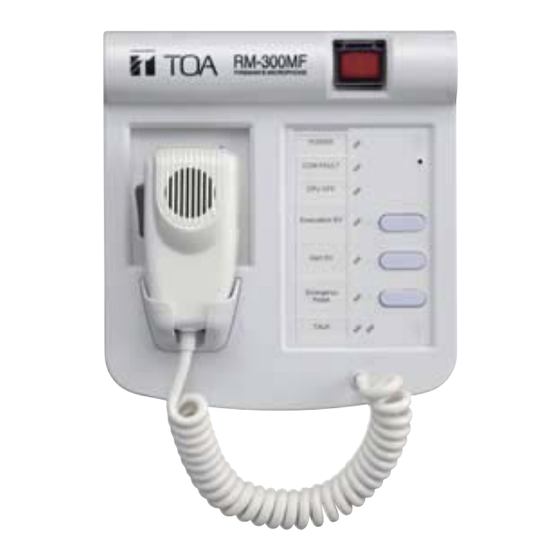 Toa RM-300MF Service Manual