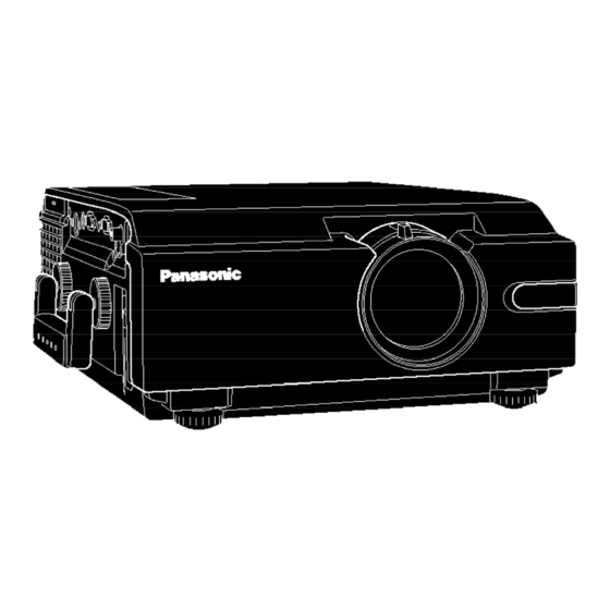 Panasonic PT-L759U Service Manual